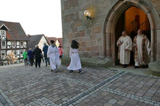 Lumen Christi - Auferstehungsmesse in St. Crescentius (Foto: Karl-Franz Thiede)